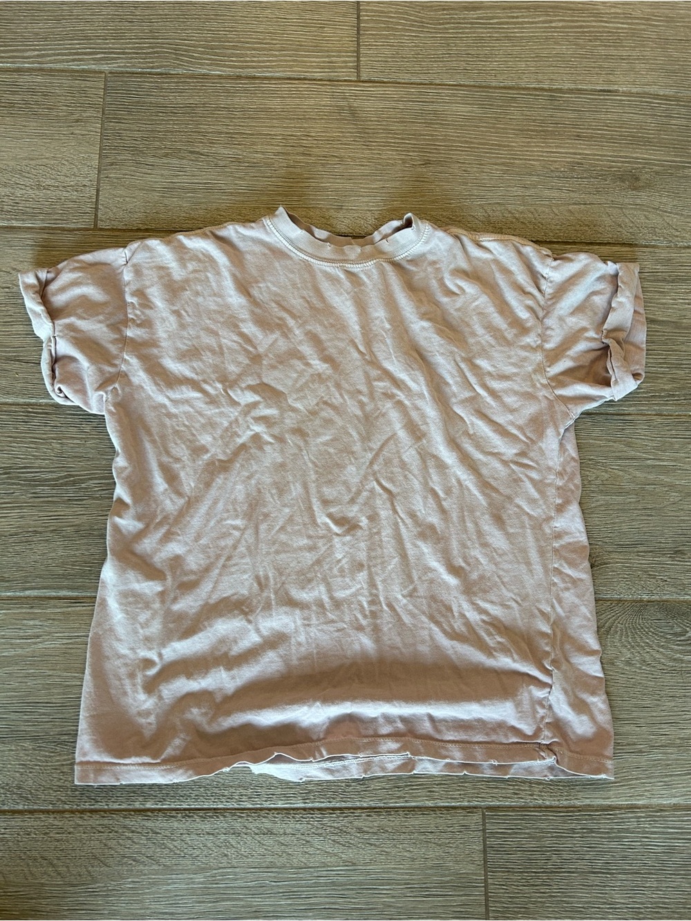 Classic Short Sleeve Tee in Light Pink